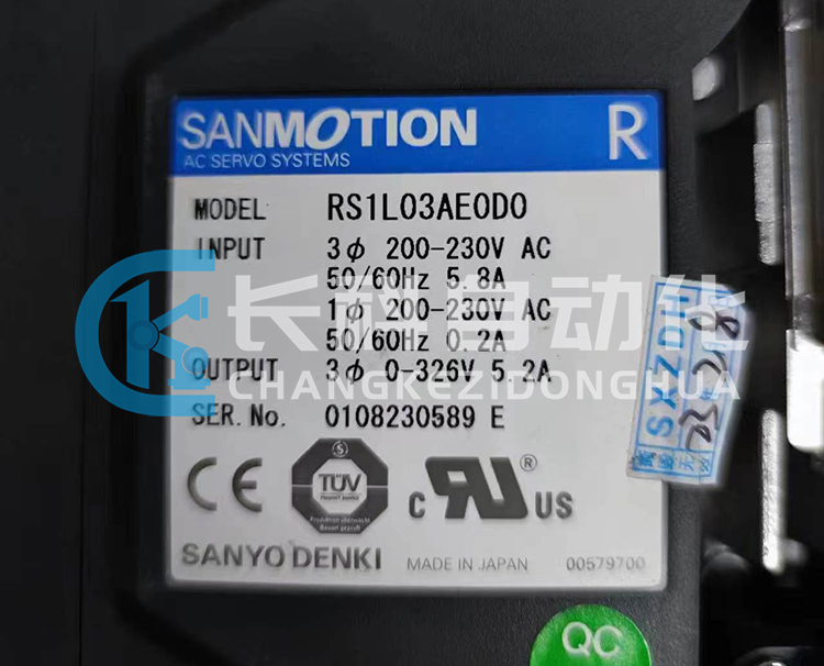 三洋伺服驅(qū)動(dòng)器RS1L03AE0D0 三洋伺服驅(qū)動(dòng)器RS1L03AE0D0